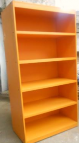 LIBRERO EN MDF 6 ENTREPAÑOS INIFED
