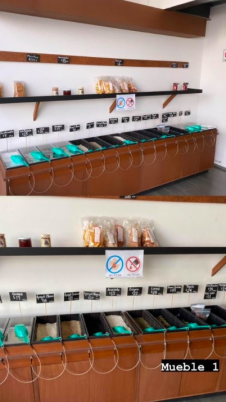 Mueblería para negocio a granel 