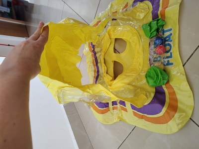 Flotador con techo para bebé 