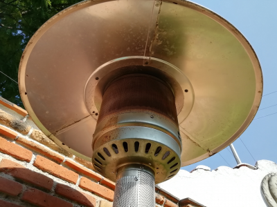 calefactor de gas para exterior