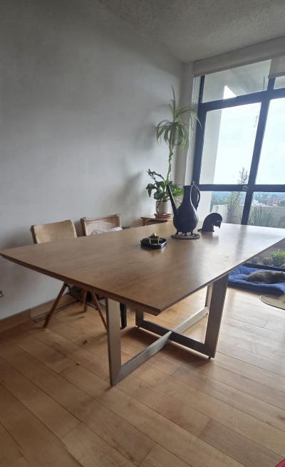 Comedor Hassi de madera para 6 personas