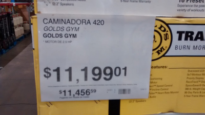 Caminadora GOLDS GYM