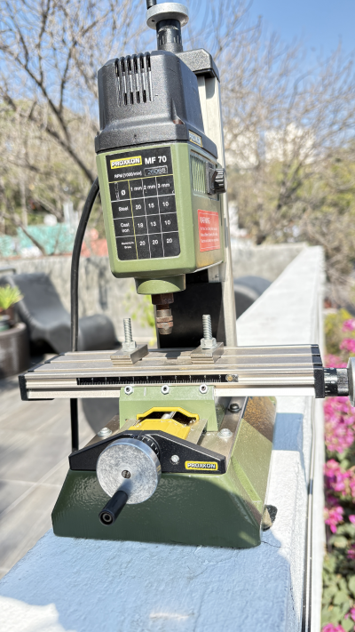 Fresadora mini proxxon MF 70