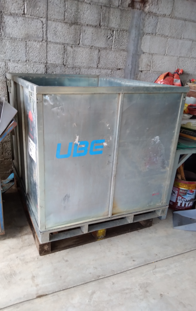 CAJA METALICA DESARMABLE 1.10 X 90