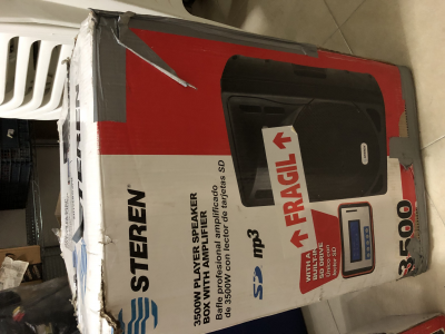 Bafle profesional amplificado de 3500 W 
