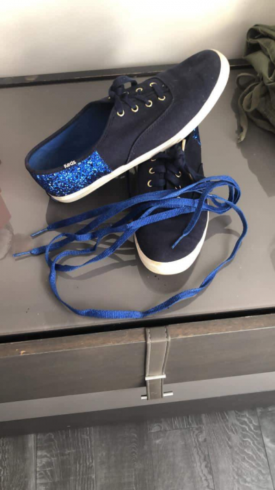 Tennis keds con glitter 