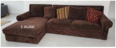 Sillón en L