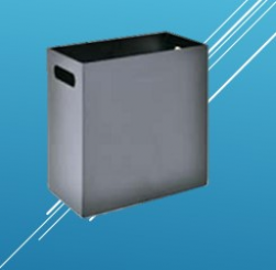CESTO METALICO RECTANGULAR INIFED 32X17X32CM
