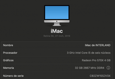 iMac Retina 5K, 27’’ - 2019