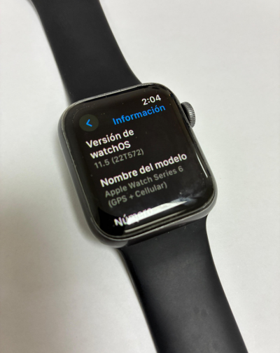 Apple Watch 6 versión GPS+ cellular
