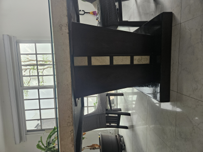 Comedor 8 sillas con credenza