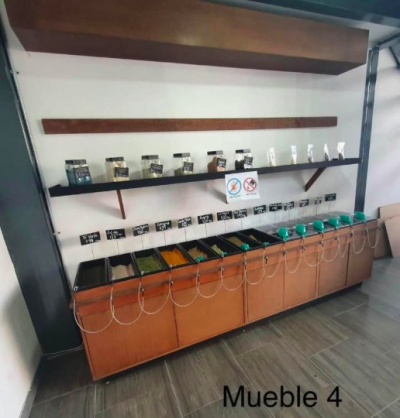 Mueblería para negocio a granel 