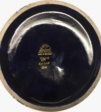 Jarrón Lindner Kueps Bavaria Echt Cobalt