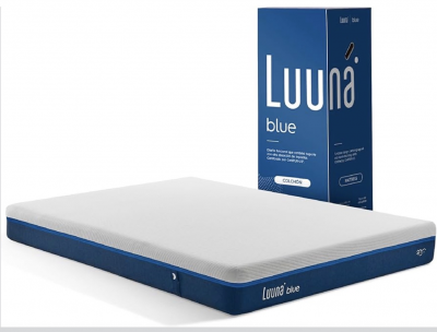 Luuna colchón matrimonial blue