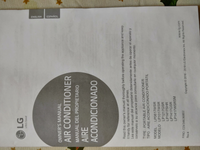 Aire Acondicionado Portatil LG
