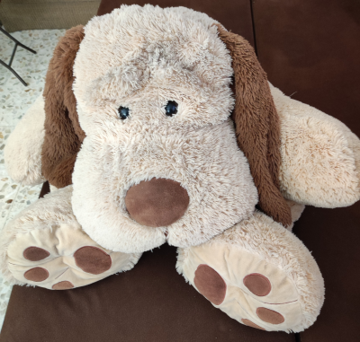 MUÑECOS DE PELUCHE PERRO Y KITTY