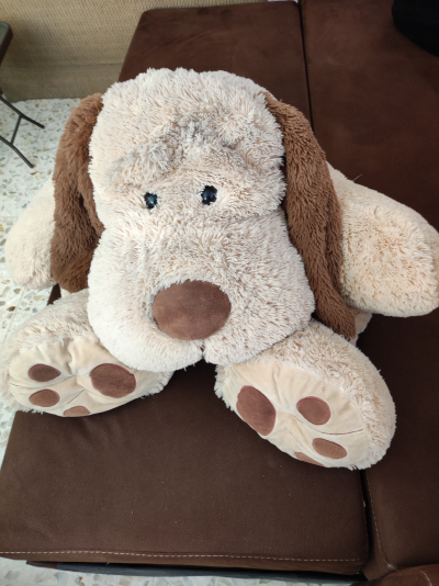 MUÑECOS DE PELUCHE PERRO Y KITTY