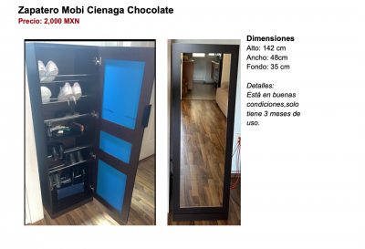 Zapatero Mobi Cienaga Chocolate