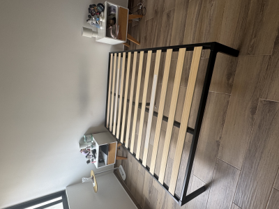 Base para cama matrimonial sencilla 