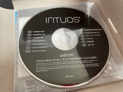 Intuous Tablet de Dibujo con Pluma