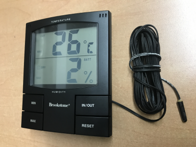 Medidor de Temperatura y Humedad Digital