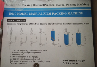EMPLAYADORA MANUAL