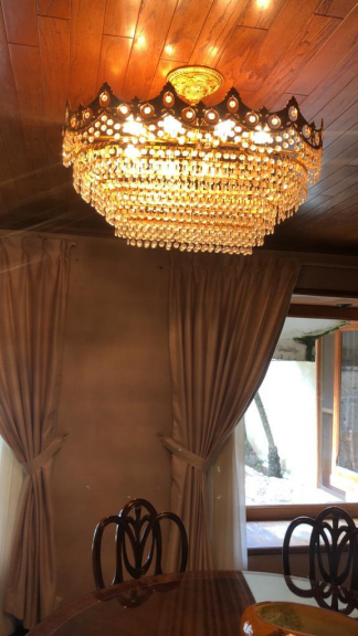 Candelabros de cristal 