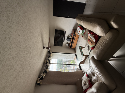 Sala Boal de piel genuina beige 3+2 plazas- Excelente estado 