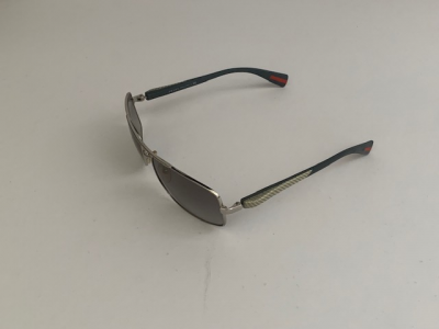 Lentes De Sol, Marca Prada, Modelo Sps 50o 1bc - 3m1, Gris.