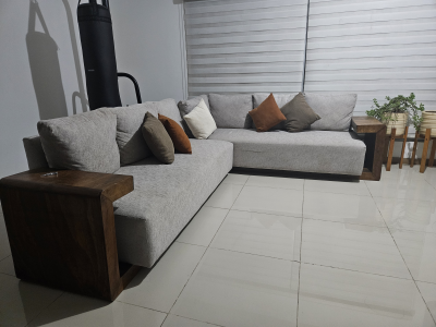 Sala en L en perfectas condiciones