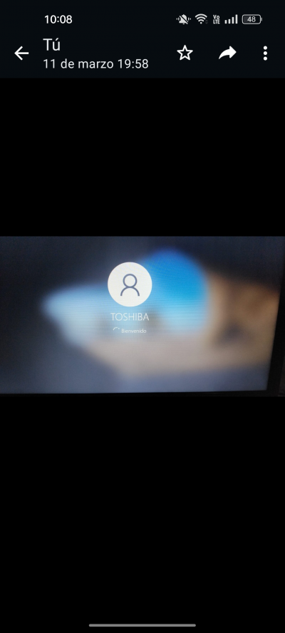 Laptop Toshiba satélite 