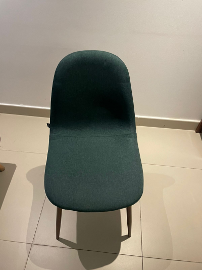 SILLAS COLOR VERDE MARCA GAIA DESIGNM