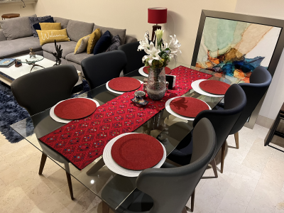 Comedor 6 sillas, Sala en L 