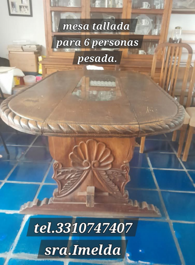 Mesa rústica 