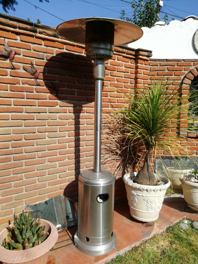 calefactor de gas para exterior