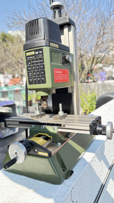 Fresadora mini proxxon MF 70