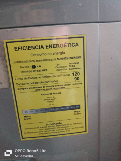 Lavadora LG 
