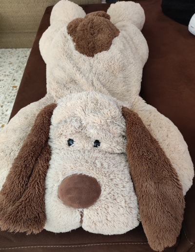 MUÑECOS DE PELUCHE PERRO Y KITTY