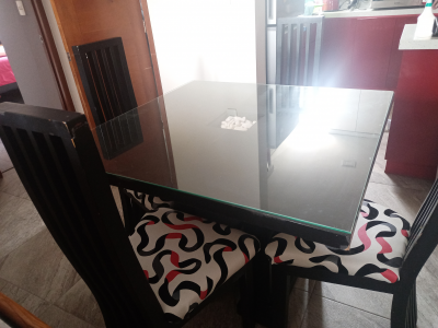 Comedor cuadrado para 4 personas 