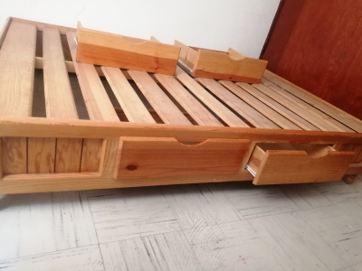 Base de cama matrimonial