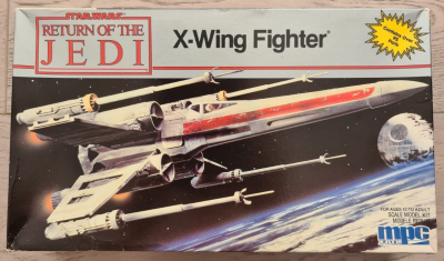STAR WARS, RETURN OF THW JEDI, X-WING FIGHTER.