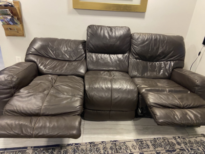 Sillón reposet de piel