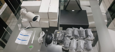 Kit 8 cámaras de vigilancia para exterior