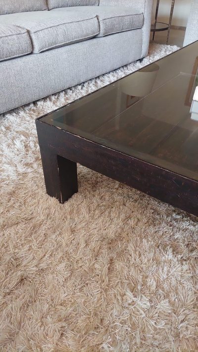 Mesa de centro acero