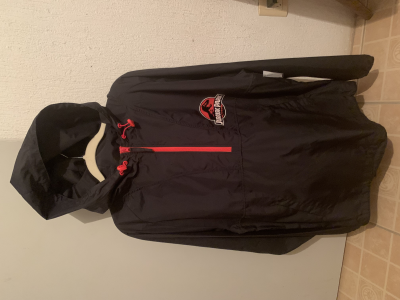 Rompe viento chamarra lugera de Jurassic Park original nueva