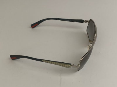 Lentes De Sol, Marca Prada, Modelo Sps 50o 1bc - 3m1, Gris.