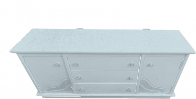 Mueble Con 3 Cajones Y 2 Compartimentos