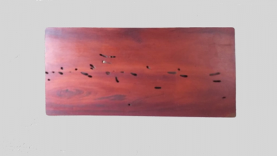 Mesa de centro en madera tropical