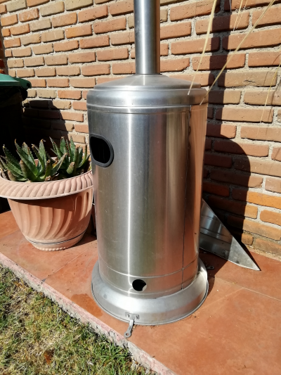 calefactor de gas para exterior