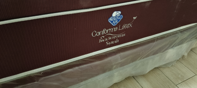 Cama queen size, con box spring 